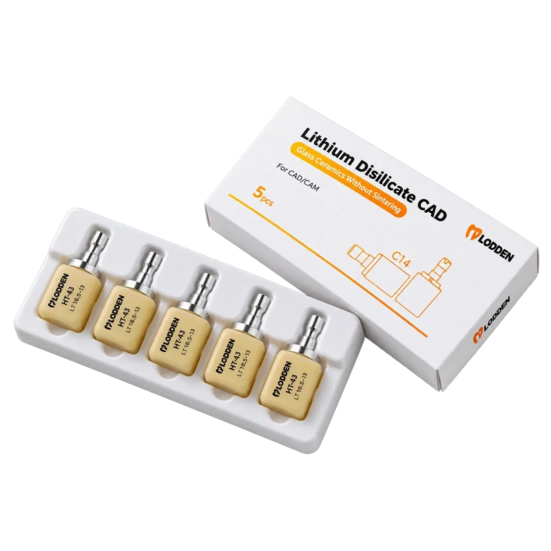 Lodden Without Sintering Lithium Disilicate Glass Ceramic Block